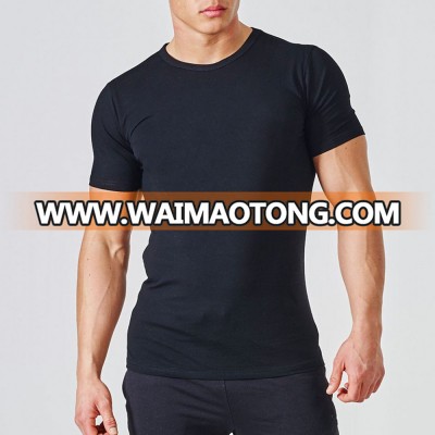 essential stretch tapered fitness tshirt for men