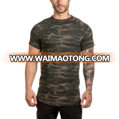 essential custom scoop bottom fitted t shirt for gym